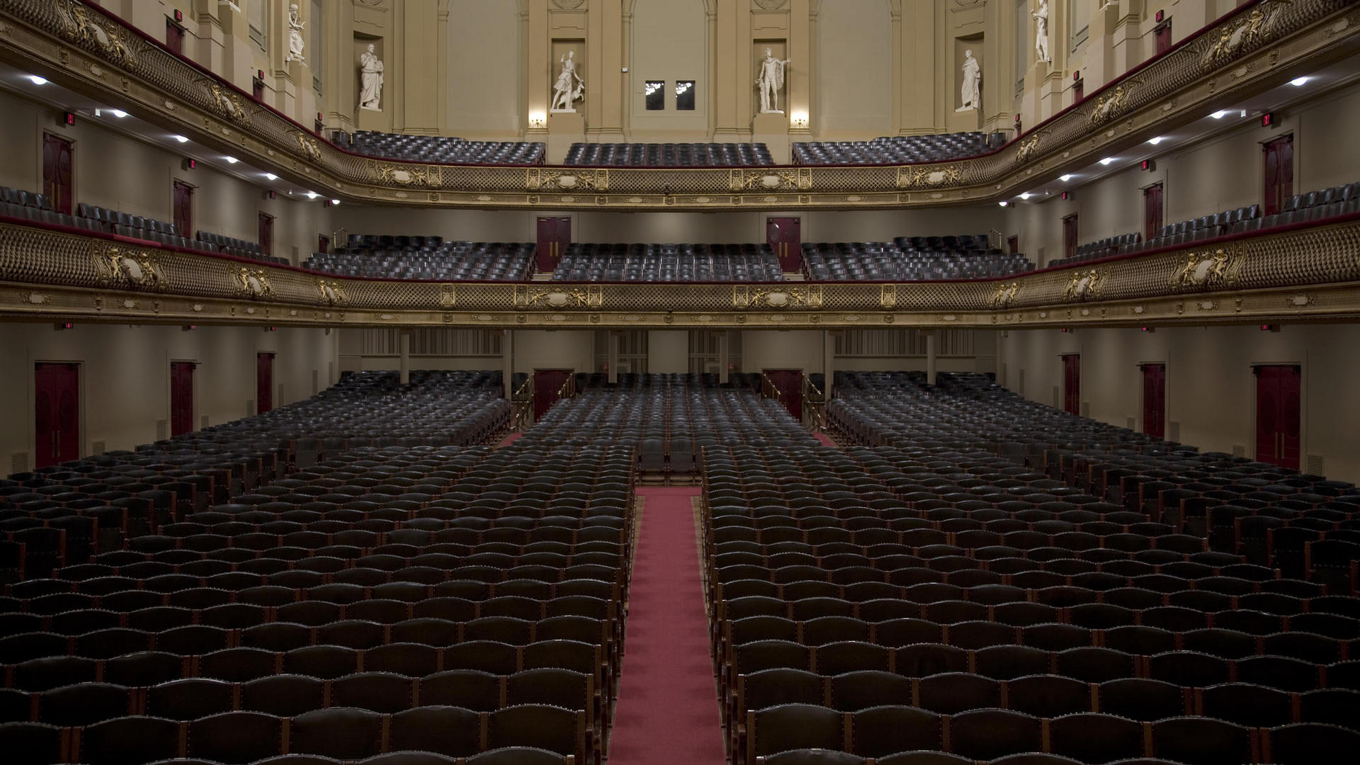 Empty theater