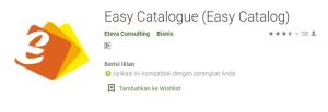 Aplikasi Easy Catalogue