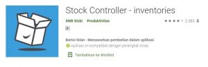 Aplikasi Stock Controller