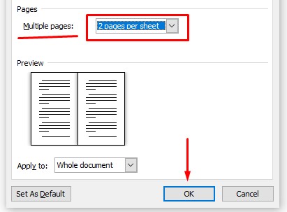 Cara membuat ukuran kertas landscape dan portrait dalam satu file