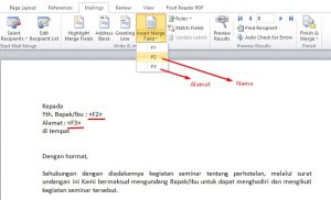 cara membuat mail merge di microsoft word