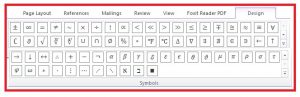 cara membuat rumus simbol di word