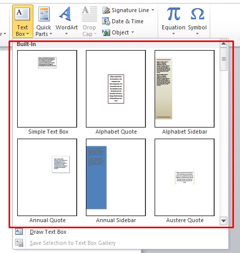 tulisan vertikal di word