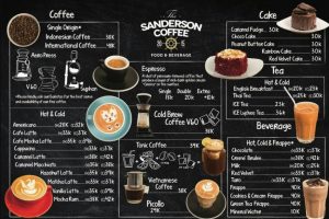 Daftar Menu Cafe