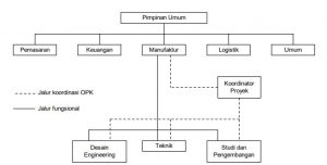 Struktur Organisasi Proyek Koordinator