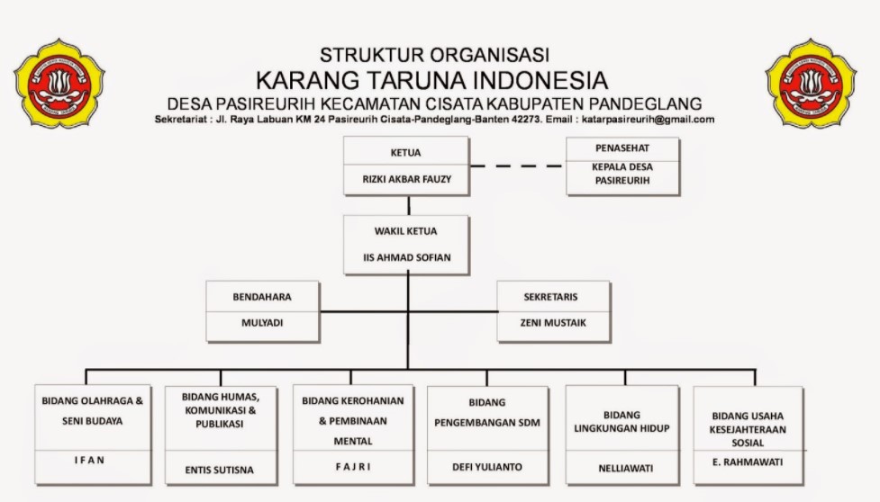 Struktur Organisasi Karang Taruna