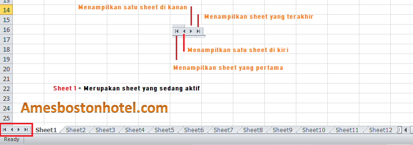 4+ Cara Shortcut Pindah Sheet di Microsoft Excel