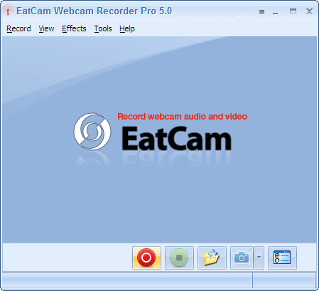 Aplikasi EatCam Webcam Recorder