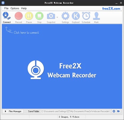 Aplikasi Free2X Webcam Recorder