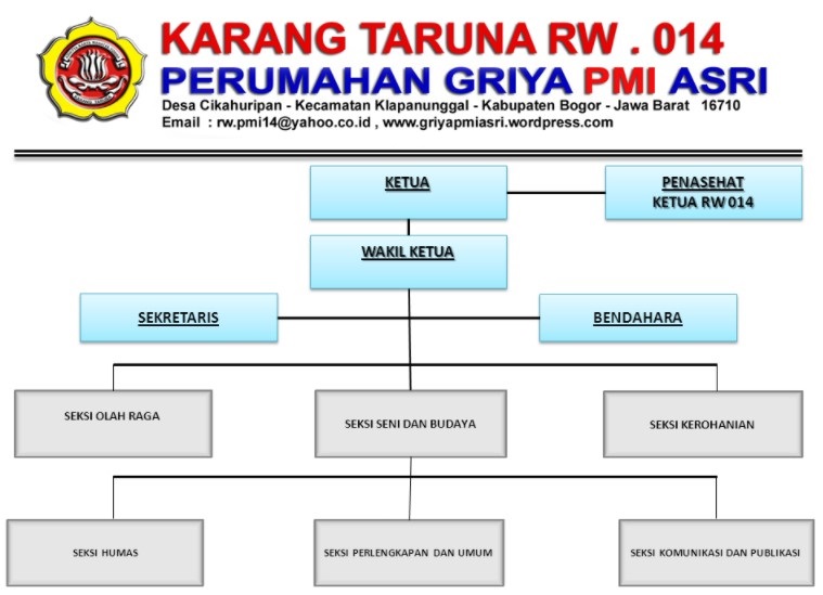 Stuktur organisasi karang taruna rw