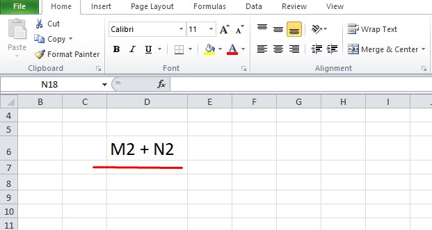 membuat pangkat di excel