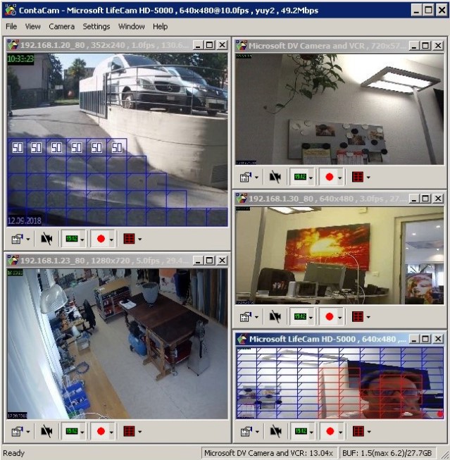 Aplikasi CCTV PC ContaCam