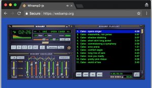 Aplikasi Pemutar Musik PC Winamp