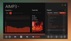 Aplikasi Pemutar Musik PC AIMP3