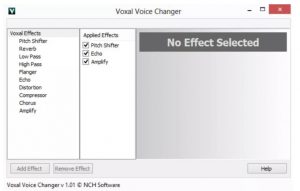 Aplikasi Pengubah Suara PC Voxal Voice Changer