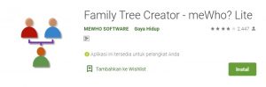 Aplikasi Silsilah Keluarga Family Tree Creator