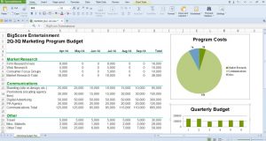 Aplikasi pengolah Angka WPS Office