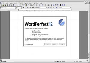 Aplikasi Pengolah Kata Corel Word Perfect