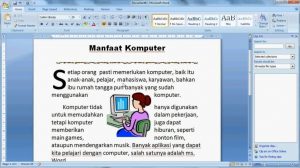 Aplikasi Pengolah Kata Ms Word