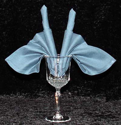 Cara Melipat Napkin Candle Fan