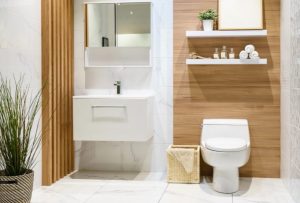 Desain Kamar Mandi Hotel Minimalis Natural