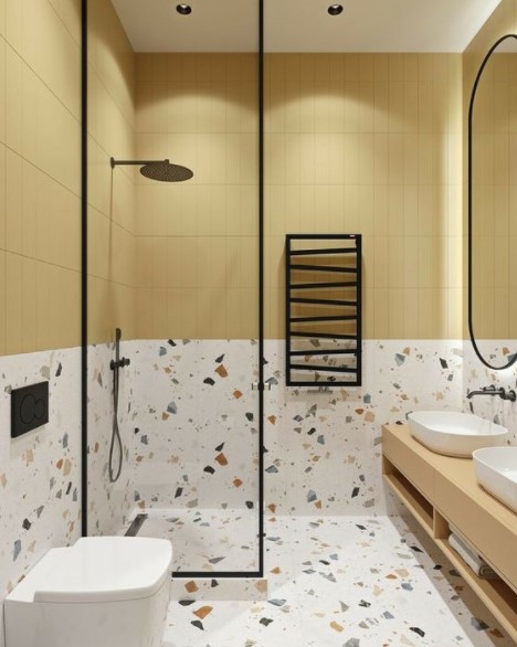 Desain Kamar Mandi Hotel Terrazzo Cantik