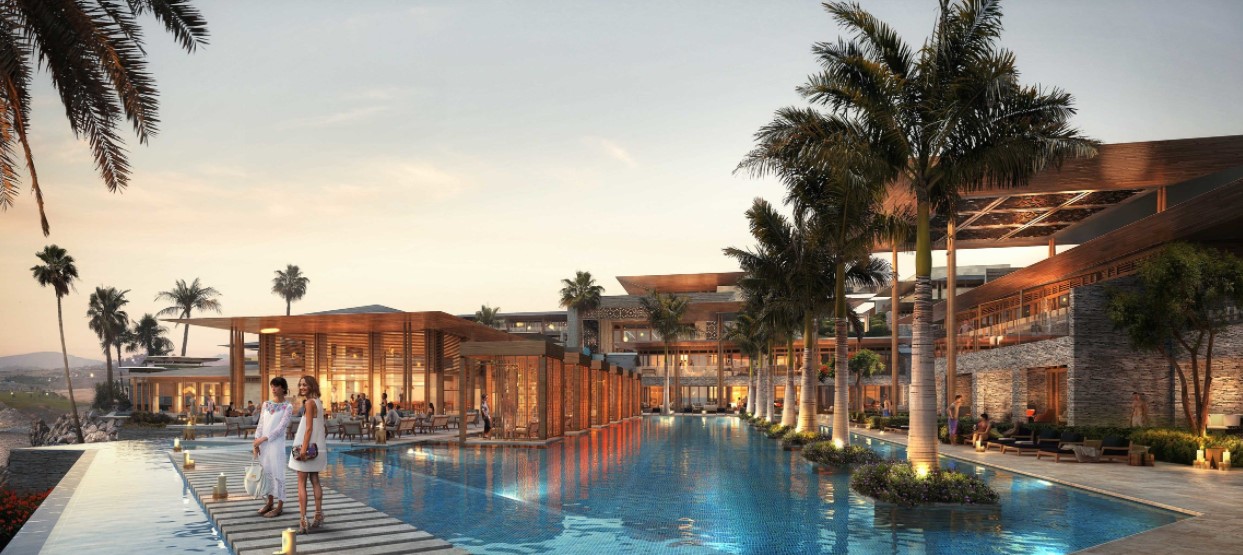 Desain Fasad Hotel Resort 