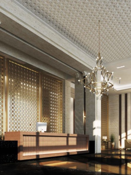 Desain Lobby Hotel Modern