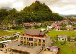 Pemandangan Hotel The Santai Toraja