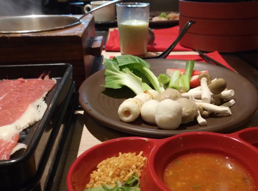 Menu Shabu Hachi Cilaki Bandung