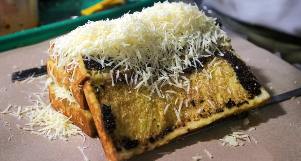 Menu Angkringan Roti Bakar