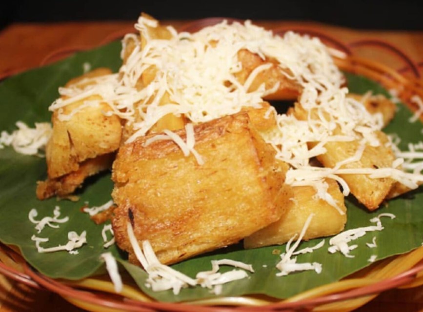 Menu Angkringan kekinian singkong goreng