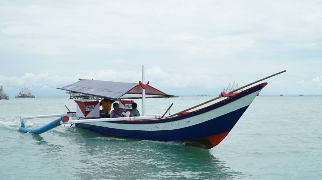 Alat Transportasi Air Tradisional Jakung