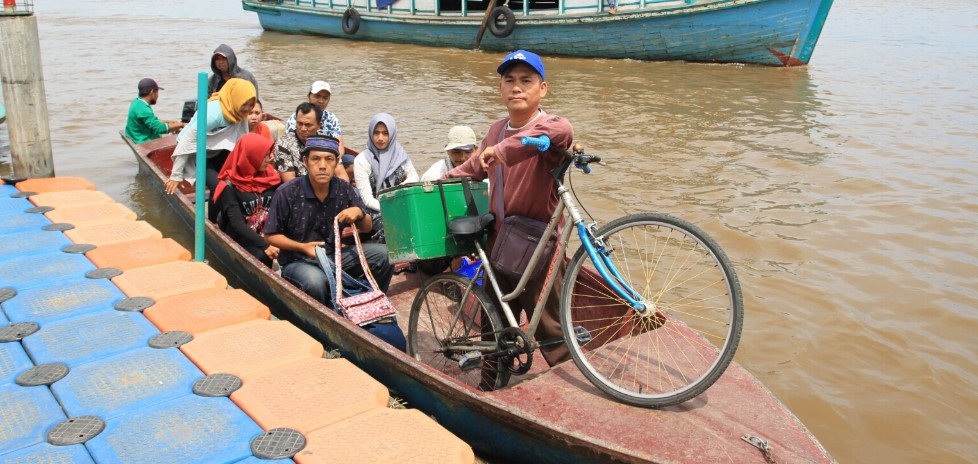 Alat Transportasi Tradisional Kapal Klotok