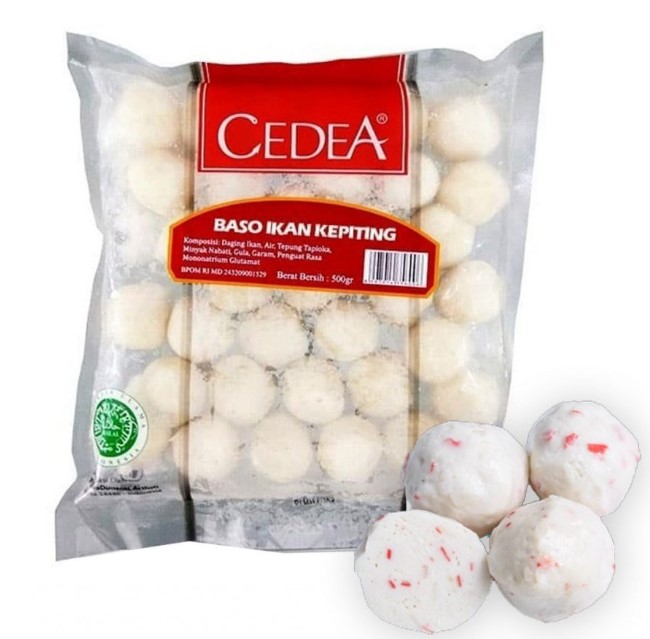 Jenis Cedea Baso Kepiting