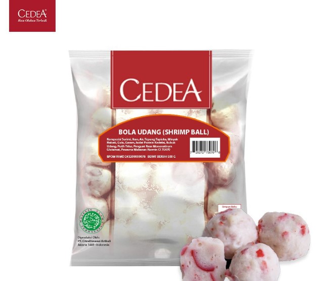 Jenis Cedea Bola Udang