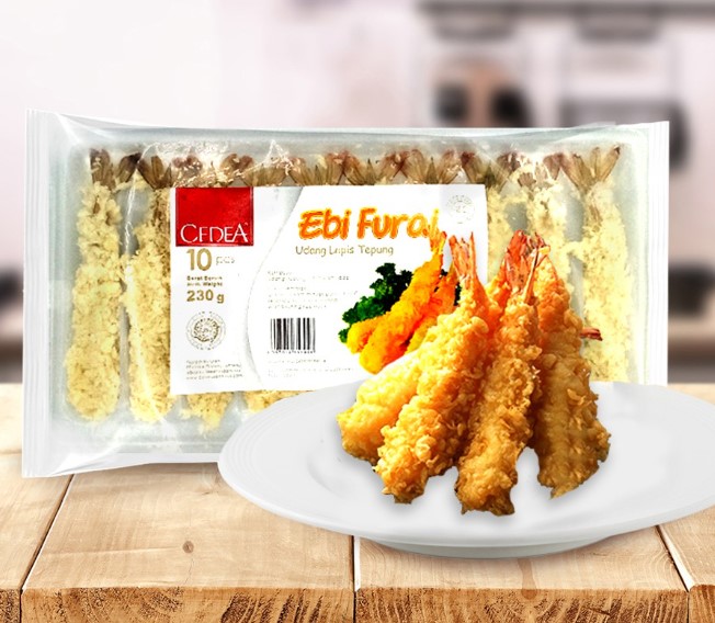 Jenis Cedea Breaded Shrimp