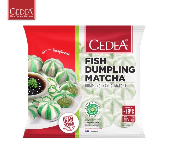 Jenis Cedea Fish Dumpling Matcha