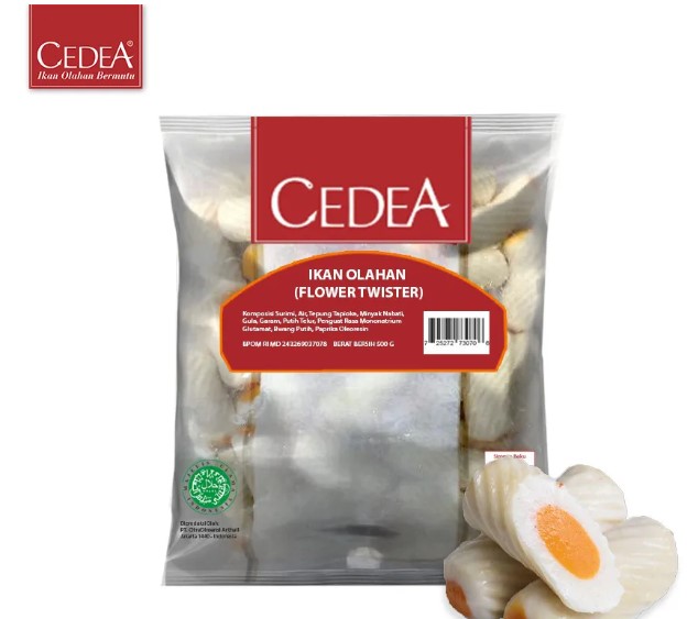 Jenis Cedea Flower Twister