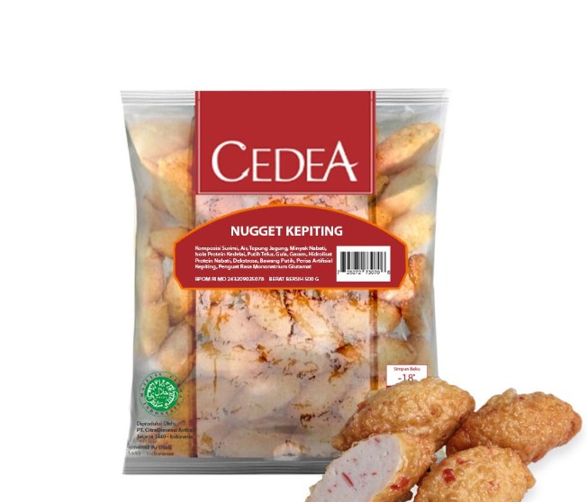 Jenis Cedea Nugget Kepiting