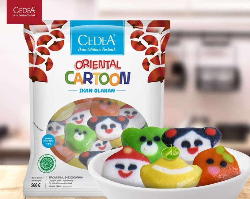 Jenis Cedea Oriental Cartoon