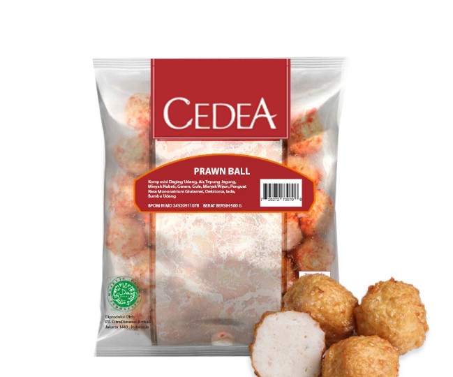 Jenis Cedea Prawn Ball