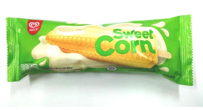 Jenis Wall’s Ice Cream Sweet Corn