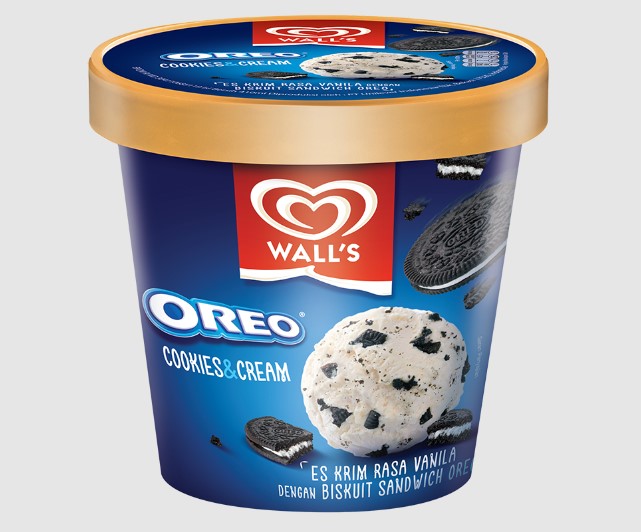 Jenis Wall’s Oreo Cookies & Cream