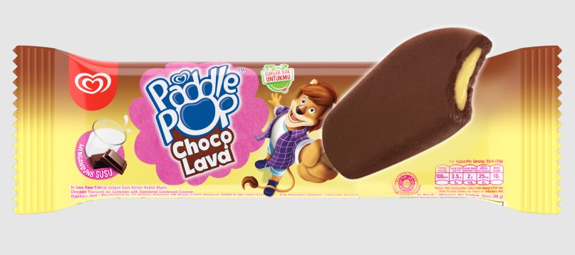 Jenis Walls Paddle Pop Choco Lava