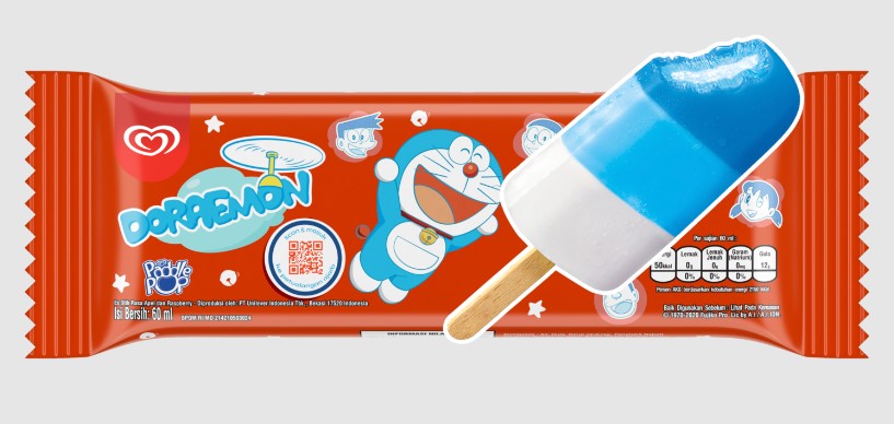 Jenis Walls Paddle Pop Doraemon
