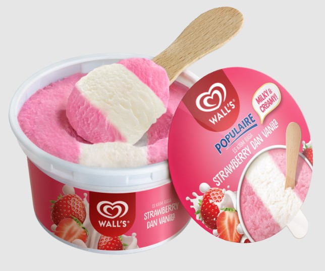 Jenis Wall’s Populaire Ice Cream Series
