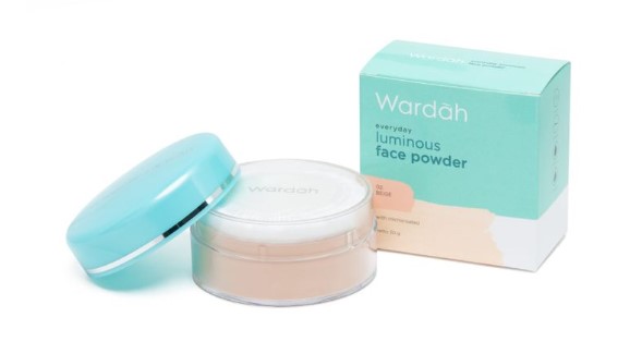 Bedak Wardah Everyday Luminous Face Powder Untuk Kulit Sawo Matang