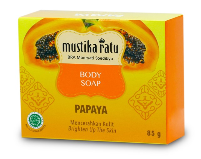 Mustika Ratu Papaya Body Soap