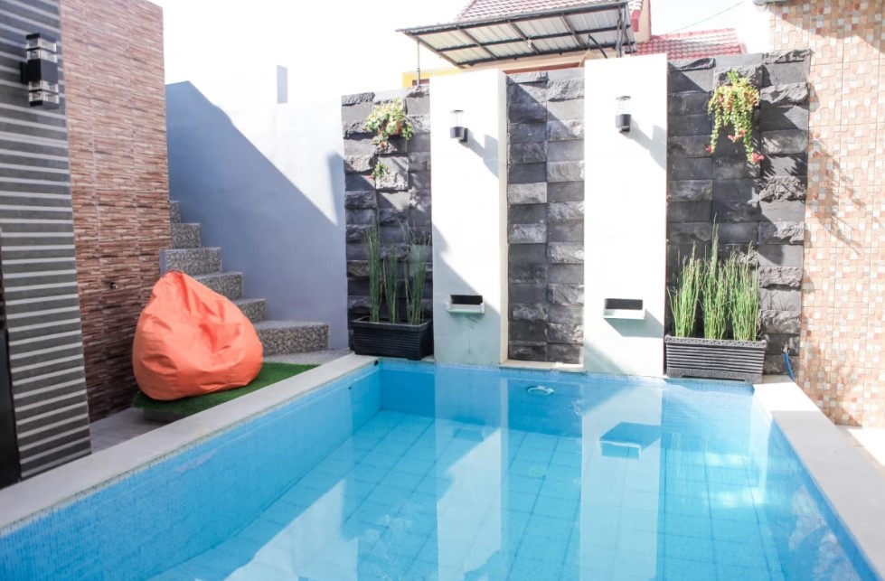 Villa Qita Batu Malang dengan Private Pool